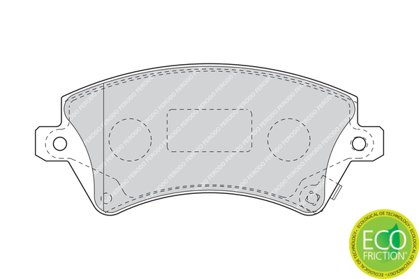 Placute frana FERODO FDB1573