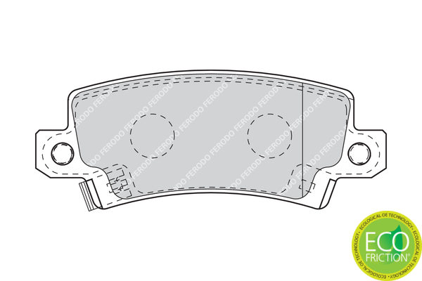 Placute frana FERODO FDB1574