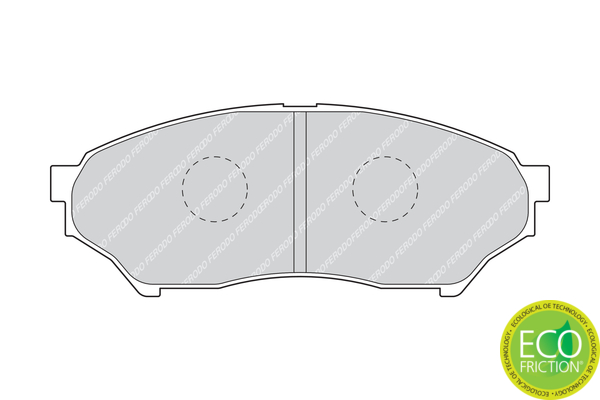 Placute frana FERODO FDB1596