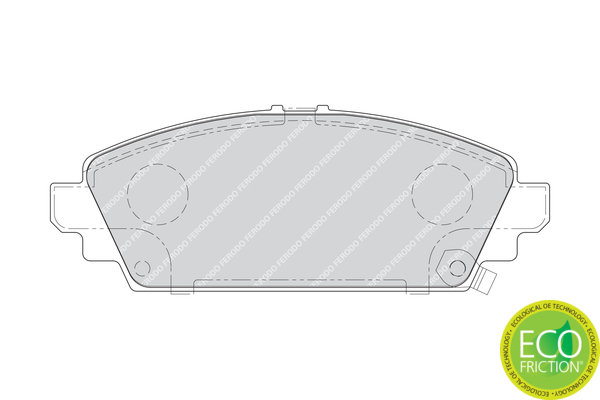 Placute frana FERODO FDB1601