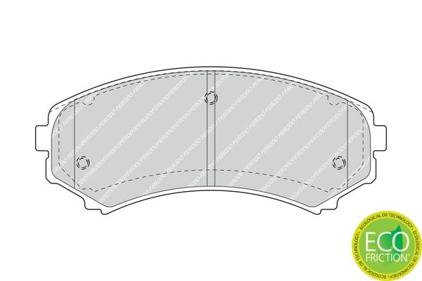 Placute frana FERODO FDB1603