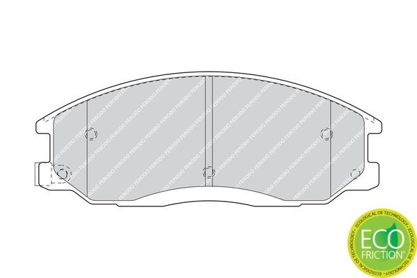 Placute frana FERODO FDB1605