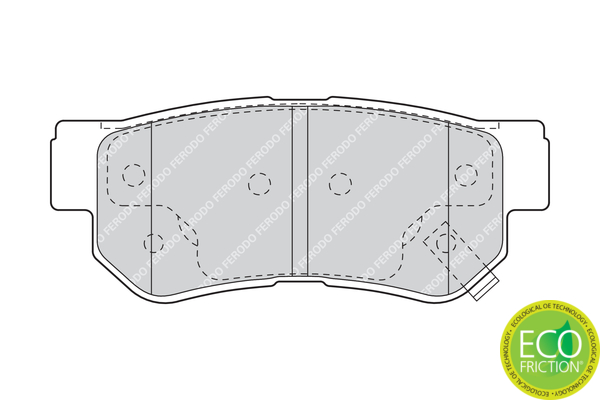 Placute frana FERODO FDB1606