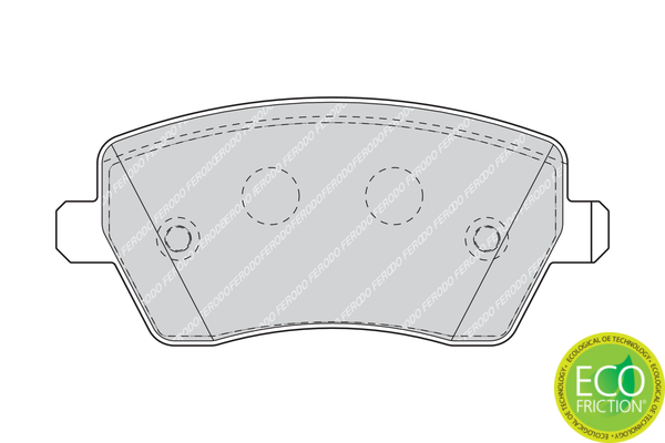 Placute frana FERODO FDB1617