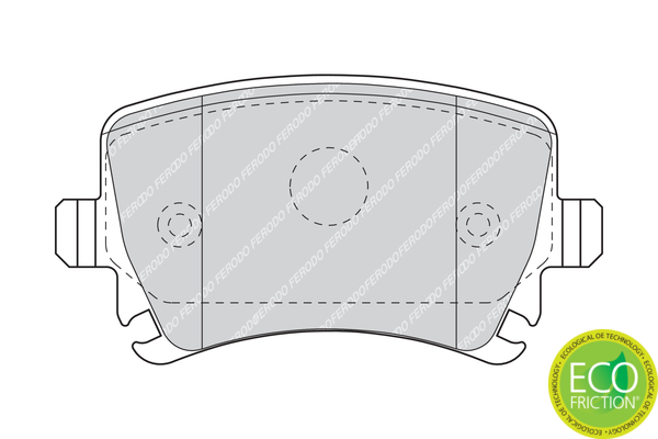 Placute frana FERODO FDB1636
