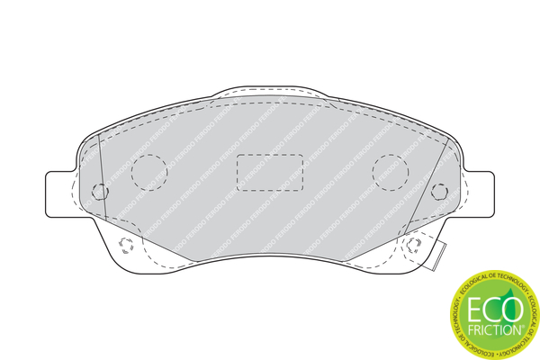 Placute frana FERODO FDB1648