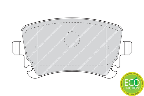 Placute frana FERODO FDB1655
