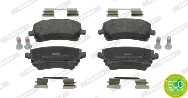 Placute frana FERODO FDB1655