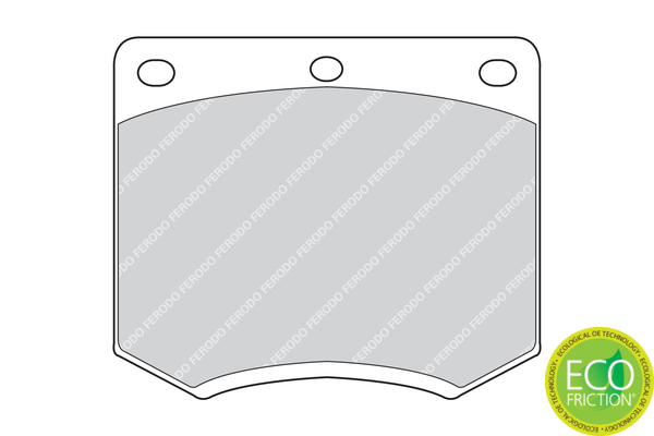 Placute frana FERODO FDB167