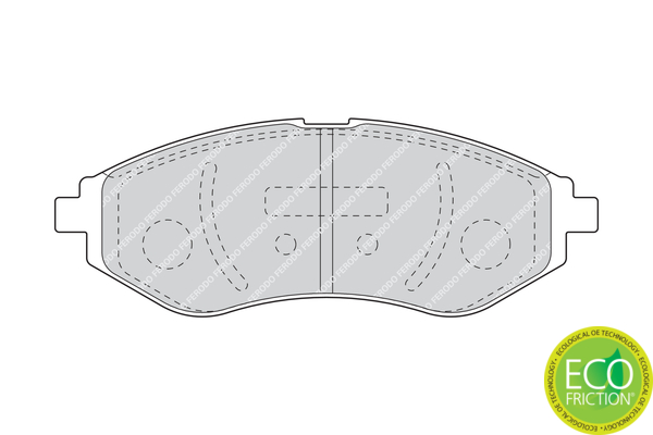 Placute frana FERODO FDB1699