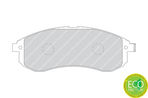 Placute frana FERODO FDB1702