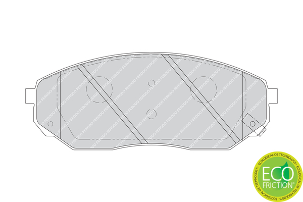 Placute frana FERODO FDB1735