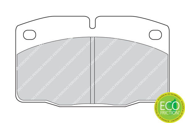 Placute frana FERODO FDB173
