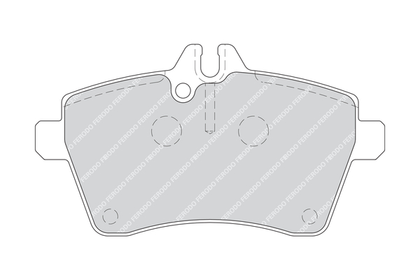 Placute frana FERODO FDB1749