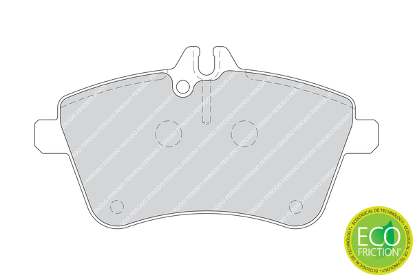 Placute frana FERODO FDB1750