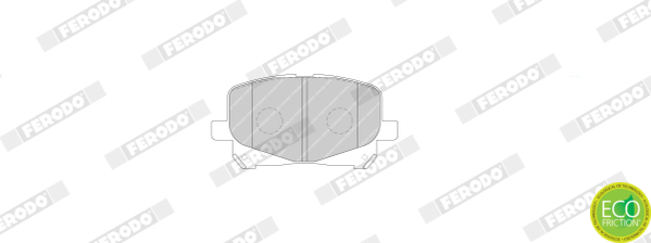 Placute frana FERODO FDB1752