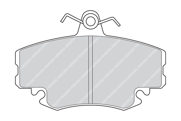 Placute frana FERODO FDB1781