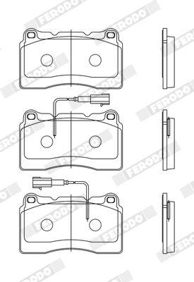 Placute frana FERODO FDB1794