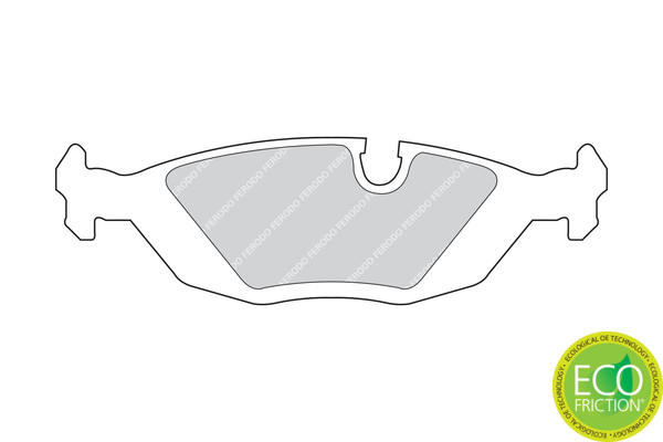 Placute frana FERODO FDB296
