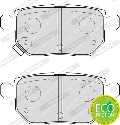 Placute frana FERODO FDB4042