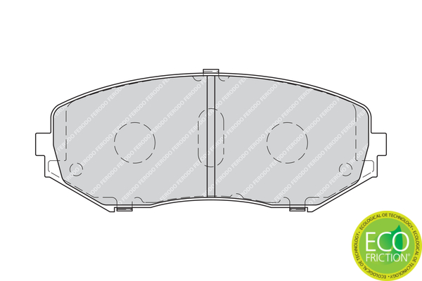 Placute frana FERODO FDB4060