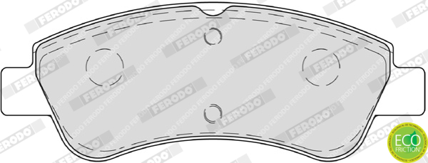 Placute frana FERODO FDB4066