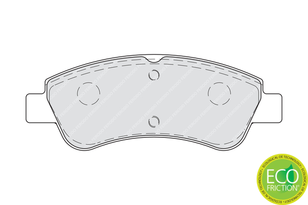 Placute frana FERODO FDB4066