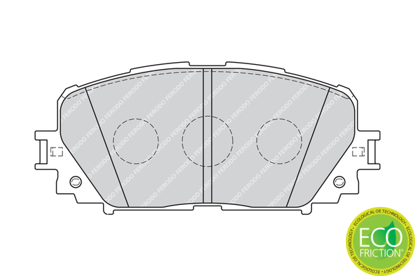 Placute frana FERODO FDB4081