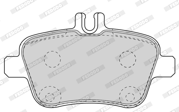 Placute frana FERODO FDB4163