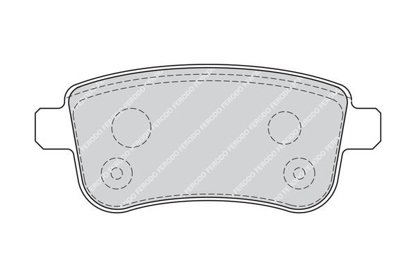 Placute frana FERODO FDB4182