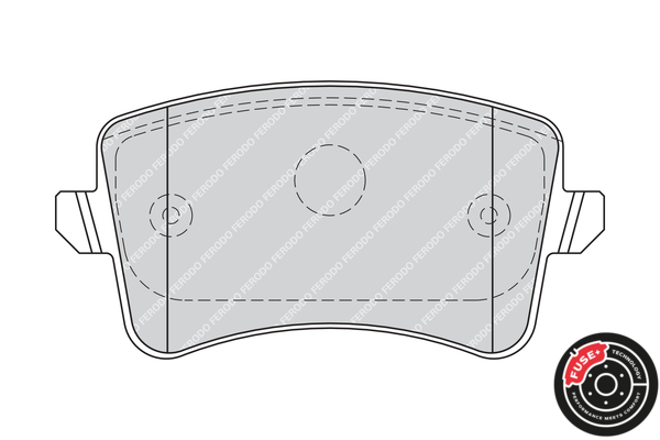 Placute frana FERODO FDB4190