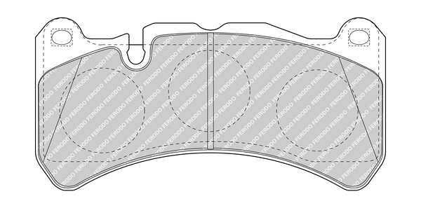 Placute frana FERODO FDB4212