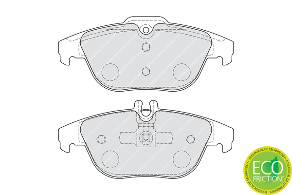 Placute frana FERODO FDB4220
