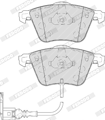 Placute frana FERODO FDB4223