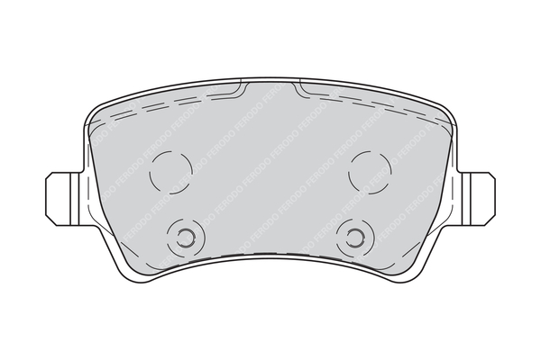 Placute frana FERODO FDB4237