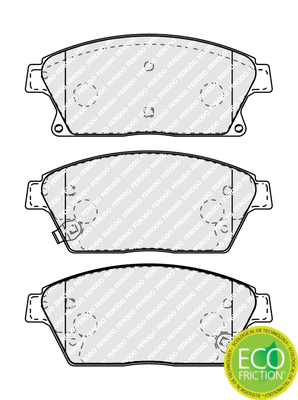 Placute frana FERODO FDB4264