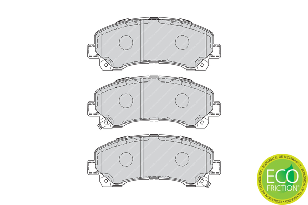 Placute frana FERODO FDB4299