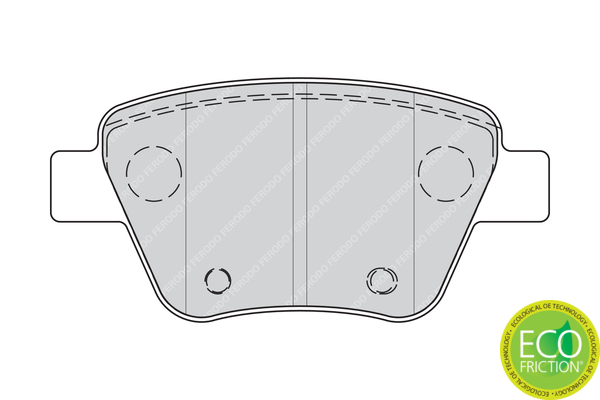 Placute frana FERODO FDB4316