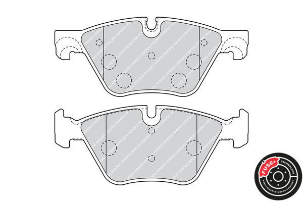 Placute frana FERODO FDB4380