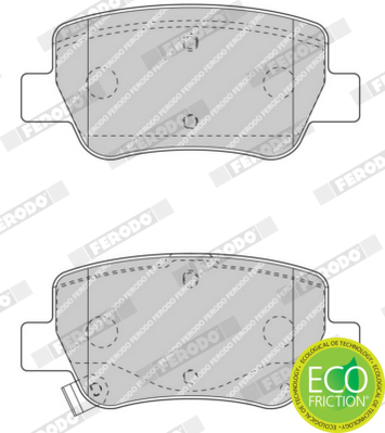 Placute frana FERODO FDB4411