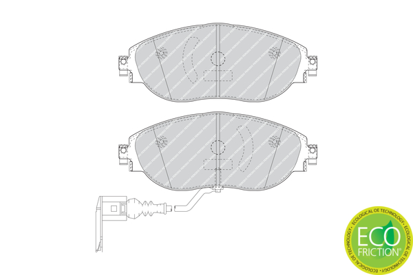 Placute frana FERODO FDB4425
