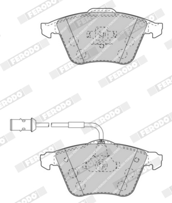 Placute frana FERODO FDB4427