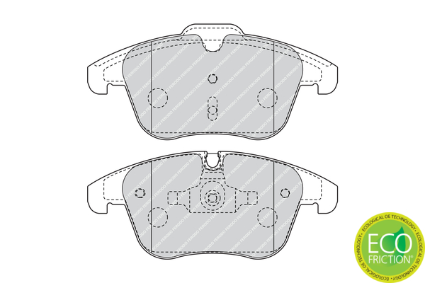 Placute frana FERODO FDB4498