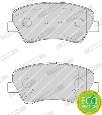 Placute frana FERODO FDB4613
