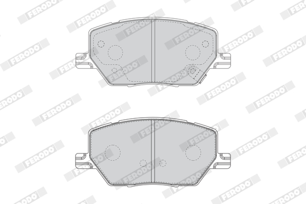 Placute frana FERODO FDB4688