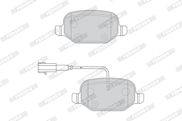 Placute frana FERODO FDB4692