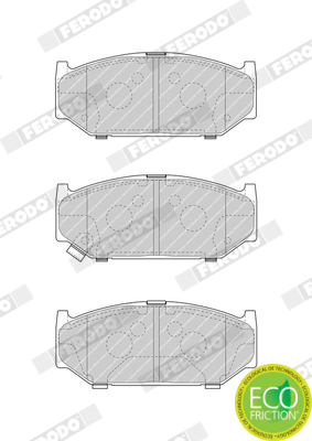 Placute frana FERODO FDB4705