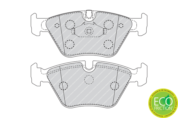 Placute frana FERODO FDB4752