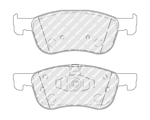 Placute frana FERODO FDB4816