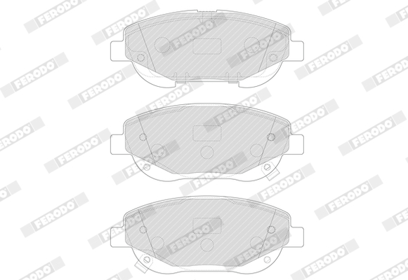 Placute frana FERODO FDB4824
